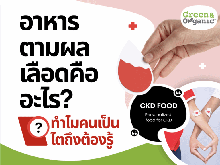 Organic blood type diet chart for CKD patients with personalized food options at Green & Organic.