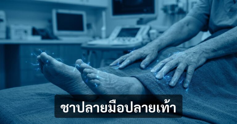 ชาปลายมือปลายเท้าจากเบาหวาน (Diabetic Neuropathy) — สาเหตุ + วิธีป้องกันด้วย B1